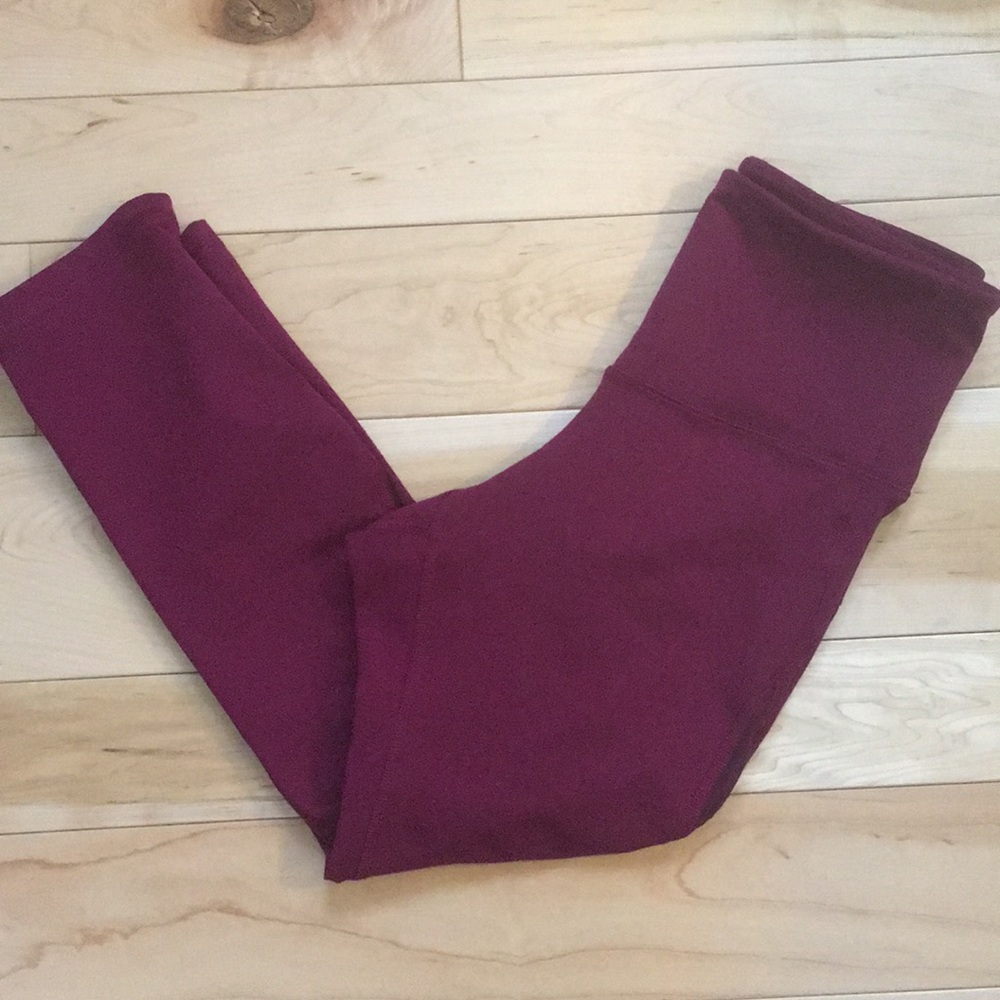Old navy high waisted crop with mesh cutouts.